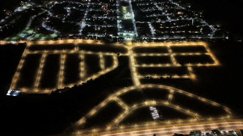 Vista aérea do bairro planejado Reserva dos Babaçus